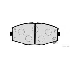 J3602045 HERTH+BUSS JAKOPARTS Комплект тормозных колодок, дисковый тормоз