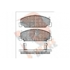 RB0961 R BRAKE Комплект тормозных колодок, дисковый тормоз