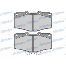 AC058538D AC Delco Комплект тормозных колодок, дисковый тормоз