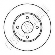 FBD288 FIRST LINE Тормозной диск