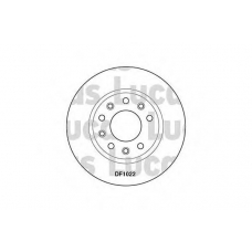 DF1022 TRW Тормозной диск