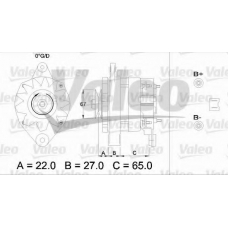 433448 VALEO Генератор