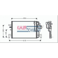 2020001 KUHLER SCHNEIDER Конденсатор, кондиционер