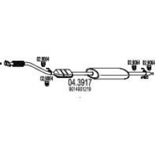 04.3917 MTS Катализатор