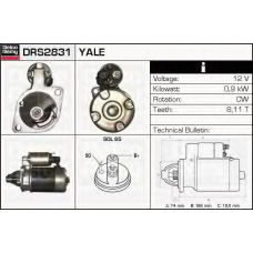 DRS2831 DELCO REMY Стартер