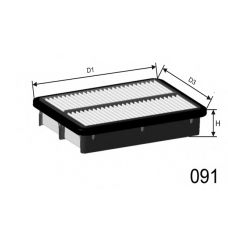 P457 MISFAT Воздушный фильтр