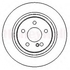 562257B BENDIX Тормозной диск