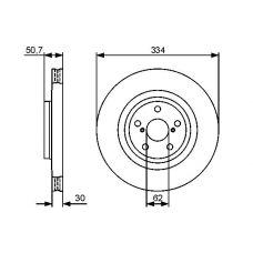 0 986 479 426 BOSCH Тормозной диск