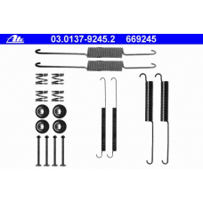 03.0137-9245.2 ATE Комплектующие, тормозная колодка