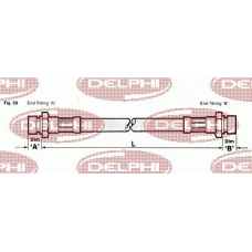 LH0601 DELPHI Тормозной шланг