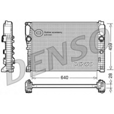 DRM17042 DENSO Радиатор, охлаждение двигателя