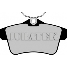 JCP8018 JURATEK Комплект тормозных колодок, дисковый тормоз