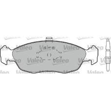 540745 VALEO Комплект тормозных колодок, дисковый тормоз