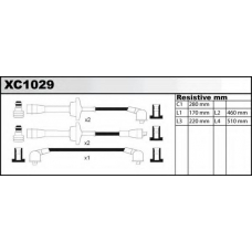 XC1029 QUINTON HAZELL Комплект проводов зажигания