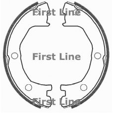 FBS658 FIRST LINE Комплект тормозных колодок, стояночная тормозная с