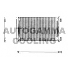 102643 AUTOGAMMA Конденсатор, кондиционер