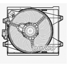 DER09048 DENSO Вентилятор, охлаждение двигателя