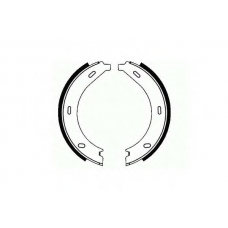 SS 542 SCT Комплект тормозных колодок, стояночная тормозная с