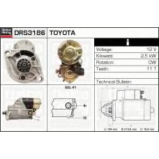 DRS3186 DELCO REMY Стартер