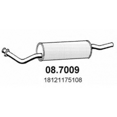 08.7009 ASSO Глушитель выхлопных газов конечный