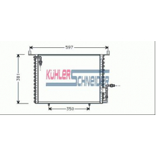 0329301 KUHLER SCHNEIDER Конденсатор, кондиционер