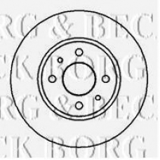 BBD4880 BORG & BECK Тормозной диск