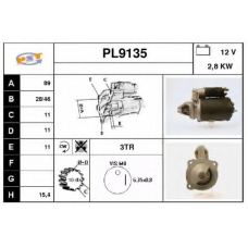 PL9135 SNRA Стартер