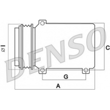 DCP02037 DENSO Компрессор, кондиционер