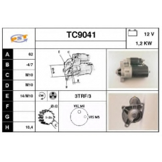 TC9041 SNRA Стартер