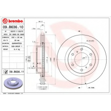 BS 8985 BRECO Тормозной диск