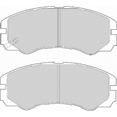 FD6665N NECTO Комплект тормозных колодок, дисковый тормоз