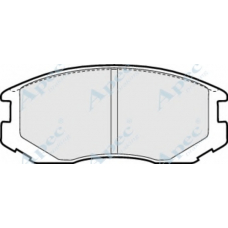 PAD913 APEC Комплект тормозных колодок, дисковый тормоз
