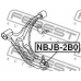 NBJB-2B0 FEBEST ремонтный комплект, несущие / направляющие шарниры