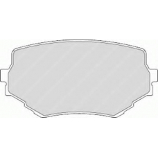 T0610257 RAMEDER Комплект тормозных колодок, дисковый тормоз