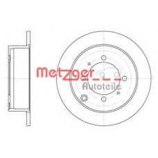 6838.00 METZGER Тормозной диск