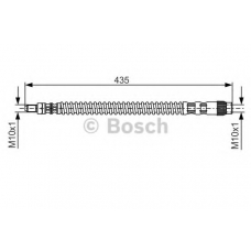 1 987 476 669 BOSCH Тормозной шланг