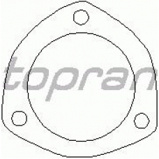 100 187 TOPRAN Прокладка, труба выхлопного газа