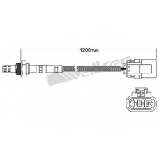 250-23152 WALKER Лямбда-зонд