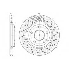 D6859.10 WOKING Тормозной диск