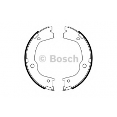 0 986 487 776 BOSCH Комплект тормозных колодок, стояночная тормозная с