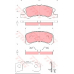 GDB3358 TRW Комплект тормозных колодок, дисковый тормоз