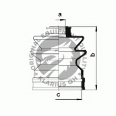 QJB243 QH Benelux Комплект пылника, приводной вал