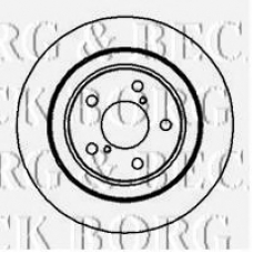 BBD5047 BORG & BECK Тормозной диск