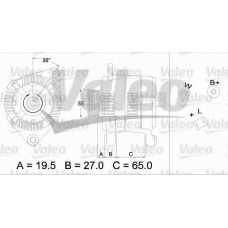 436384 VALEO Генератор