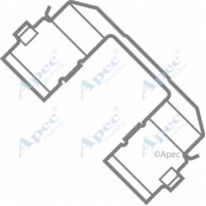 KIT421 APEC Комплектующие, тормозные колодки