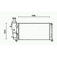 RM0076 EQUAL QUALITY Радиатор, охлаждение двигателя