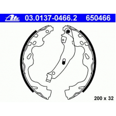 03.0137-0466.2 ATE Комплект тормозных колодок