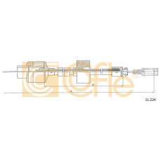 11.224 COFLE Трос, управление сцеплением