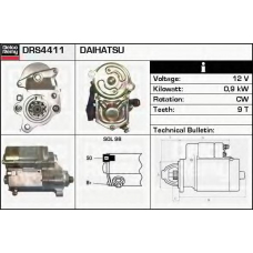 DRS4411 DELCO REMY Стартер