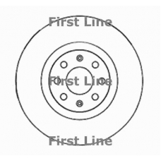 FBD1604 FIRST LINE Тормозной диск